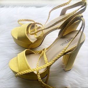 { justfab } • tie up heels